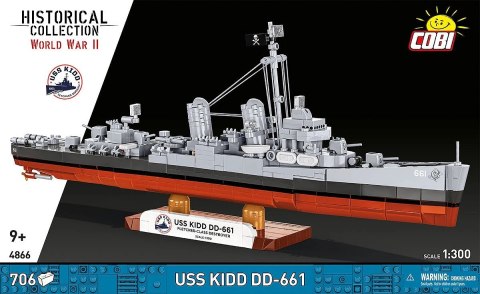 Klocki USS Kidd DD-661