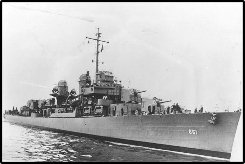 Klocki USS Kidd DD-661