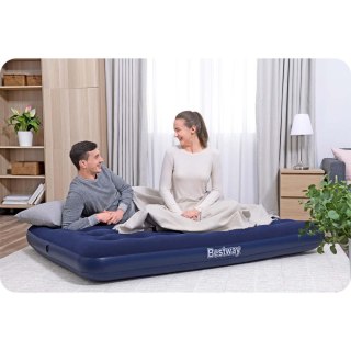 Materac dmuchany 191x137x22 cm z pompką elektryczną Bestway 67287