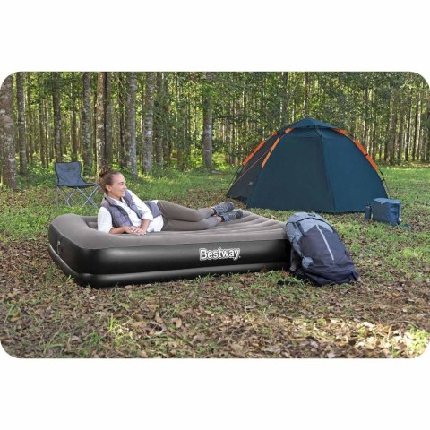 Materac dmuchany 203x152x36 cm z wbudowaną pompką elektryczną Bestway 671BU