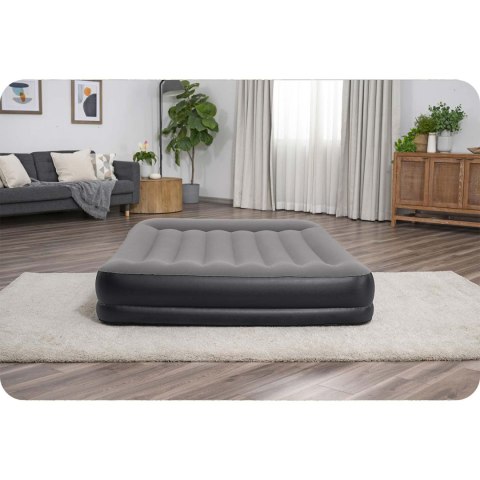 Materac dmuchany 203x152x36 cm z wbudowaną pompką elektryczną Bestway 671BU
