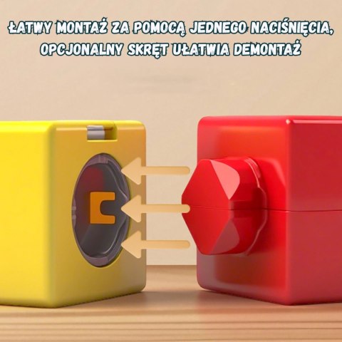 WOOPIE Klocki Magnetyczne Tor Lewitujący 32 el.