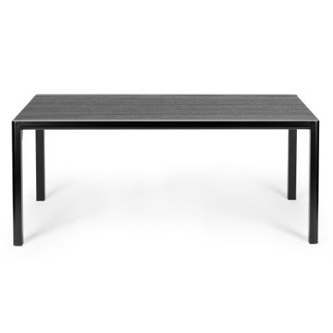 Duży stół ogrodowy 8-osobowy 180x90 cm na taras ogród szary blat MultiGarden
