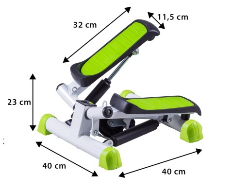 Steper stepper skrętny z linkami licznik fitness MOVEPRO