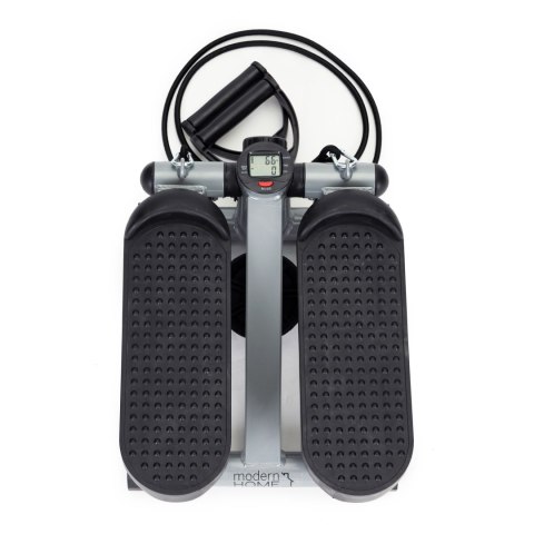 Stepper z ekspanderami do ćwiczeń fitness z licznikiem MOVEPRO