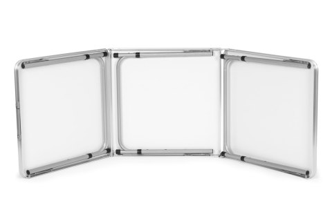 Stolik turystyczny stół składany kemping czarny blat 180x60 cm MultiGarden