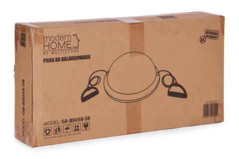 Platforma do balansowania z ekspanderami półpiłka trener równowagi + pompka MOVEPRO
