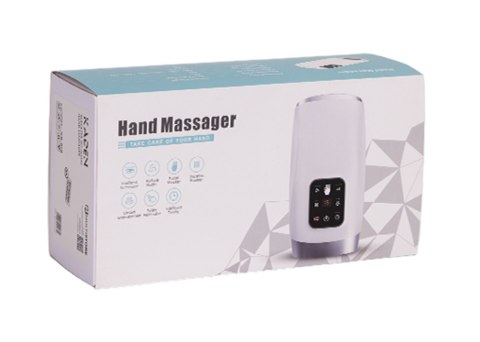 Masażer karku pleców shiatsu podgrzewany pas masujący obrotowe głowice 24W KADEN