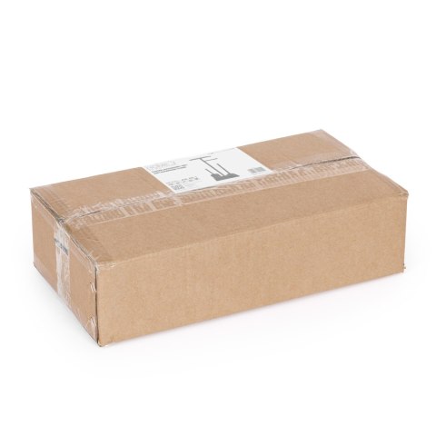 Stojak łazienkowy na papier toaletowy uchwyt szczotka do WC półka czarny ModernHome