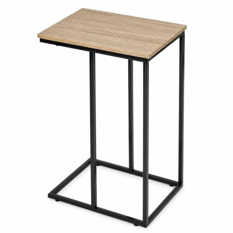 Stolik pomocniczy boczny pod laptopa metalowy stelaż loft ModernHome