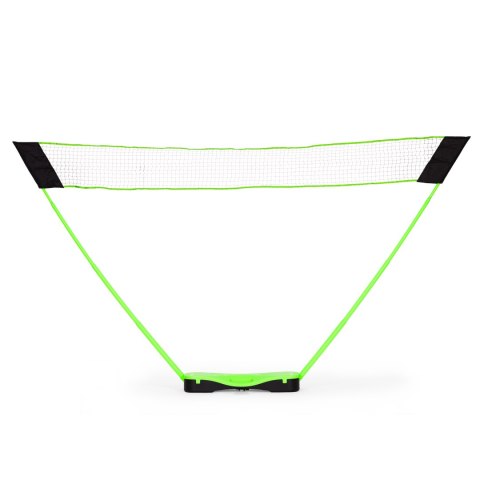 Zestaw do badmintona 300x156 cm składany siatka rakietki lotki walizka MOVEPRO