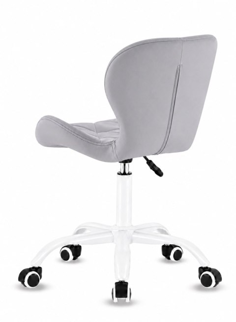Krzesło obrotowe VASTO OFFICE PU LIGHT GREY MILK