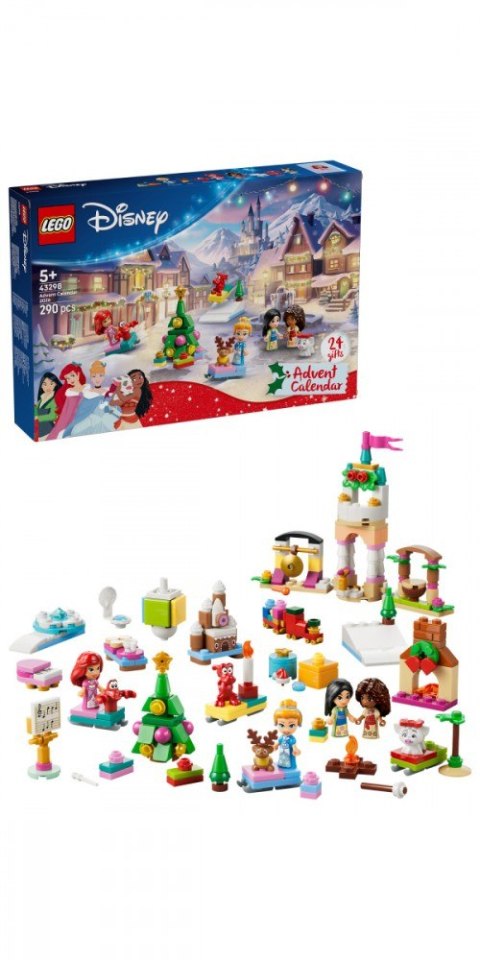 Klocki Disney 43298 Disney Princess - kalendarz adwentowy