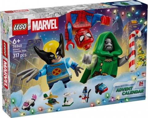 Klocki Super Heroes Marvel - kalendarz adwentowy