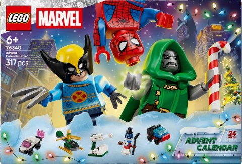 Klocki Super Heroes Marvel - kalendarz adwentowy