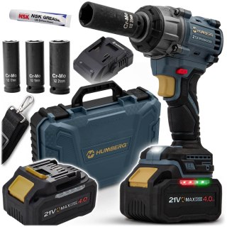 Klucz udarowy akumulatorowy 21V 650Nm Humberg HM-441