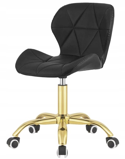 Krzesło obrotowe VASTO OFFICE PU BLACK GOLD