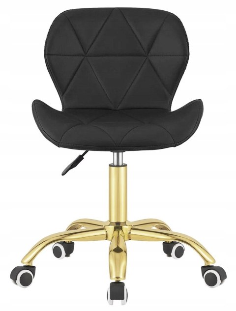 Krzesło obrotowe VASTO OFFICE PU BLACK GOLD