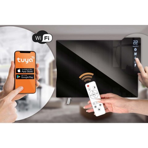 Grzejnik na podczerwień promiennik podczerwieni 600 W Berdsen BD-984 pilot WiFi aplikacja