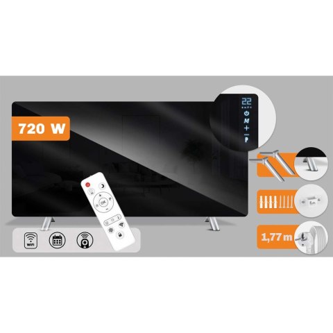 Grzejnik na podczerwień promiennik podczerwieni 720 W Berdsen BD-985 pilot WiFi aplikacja