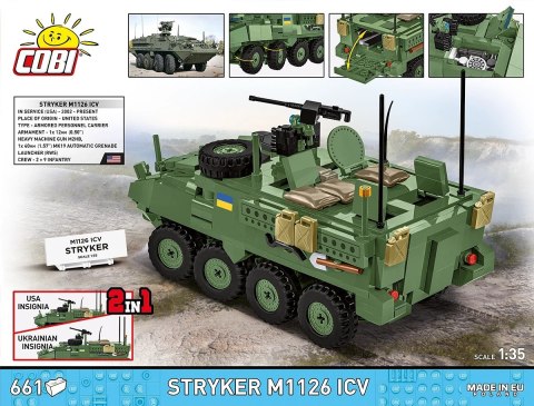 Klocki Stryker M1126 ICV 661 klocków