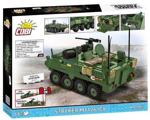 Klocki Stryker M1126 ICV 661 klocków