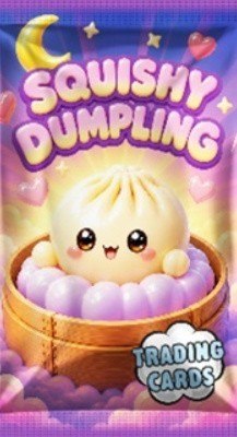 Karty kolekcjonerskie Squishy Dumpling Saszetka display 20 sztuk