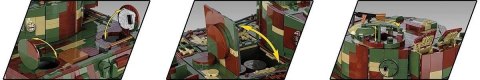 Klocki PZKPFW VI Tiger Ausf.E 8000 klocków