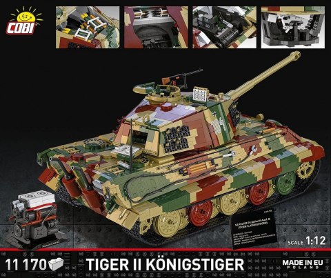 Klocki Tiger II Konigstiger 11170 klocków