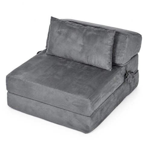 Sofa rozkładana 2w1 jednoosobowa piankowa z funkcją spania materac 190x70 cm ModernHome