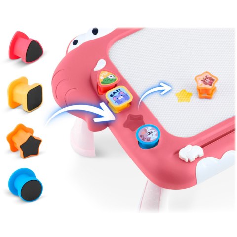 Znikopis tablica magnetyczna układanka stolik dla dzieci tangram Ricokids RK-823