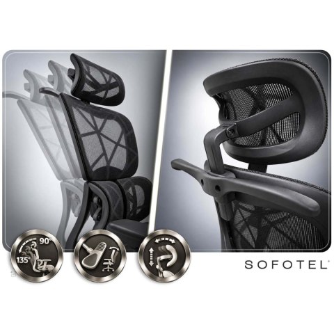 Fotel biurowy ergonomiczny Sofotel Altis