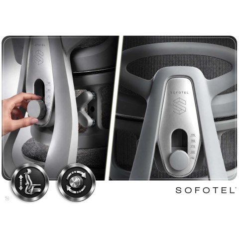 Fotel biurowy ergonomiczny Sofotel Avion