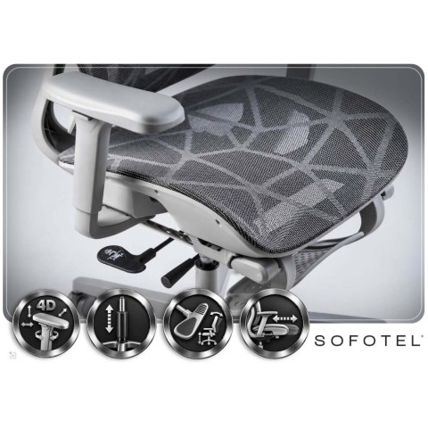 Fotel biurowy ergonomiczny Sofotel Avion