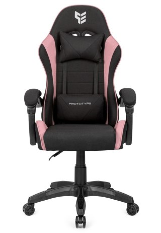 Fotel obrotowy gamingowy ENZO XL PINK FABRIC OUTLET