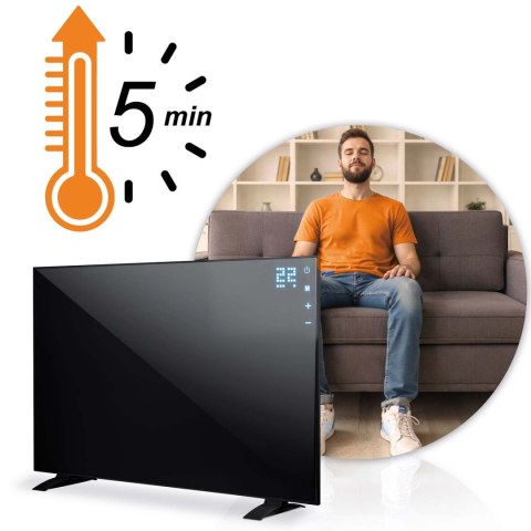 Grzejnik na podczerwień promiennik podczerwieni 800 W Berdsen BD-987 pilot WiFi aplikacja