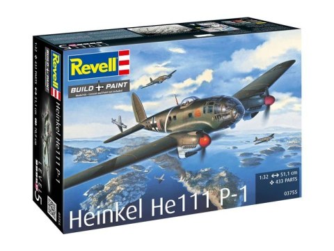 Model plastikowy Heinkel He 111P- 1
