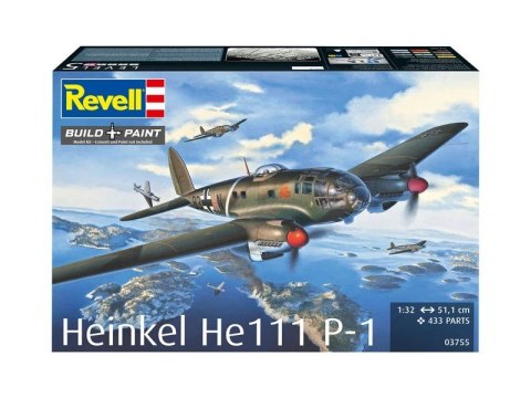 Model plastikowy Heinkel He 111P- 1