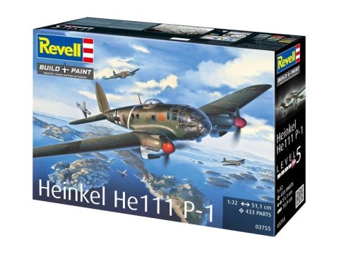 Model plastikowy Heinkel He 111P- 1