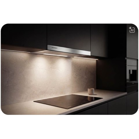Okap kuchenny teleskopowy 60 cm Berdsen BT-240 INOX