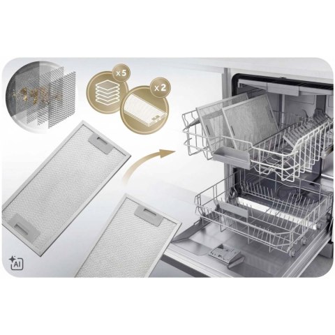 Okap kuchenny teleskopowy 60 cm Berdsen BT-240 INOX