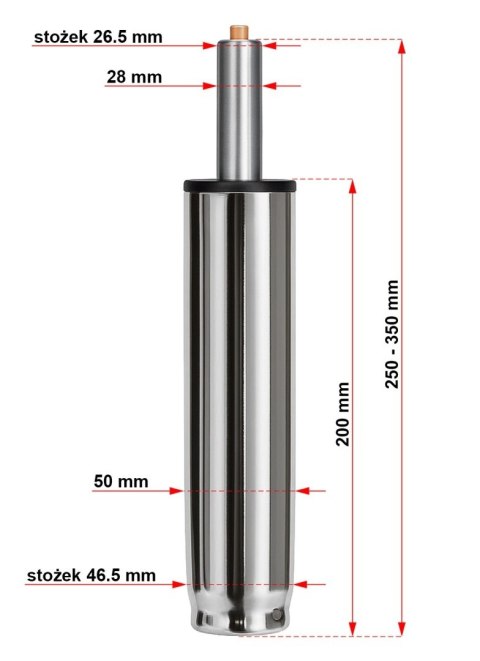 Siłownik fotela COPPER
