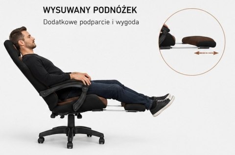 Fotel obrotowy gamingowy DIAVEL PRO ALCANTARA GREEN XL