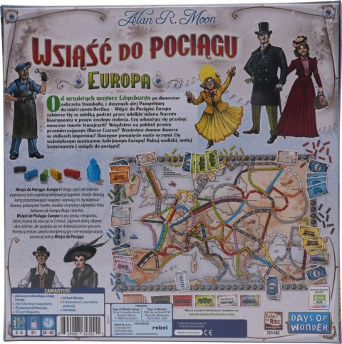 Gra Wsiąść do Pociągu: Europa