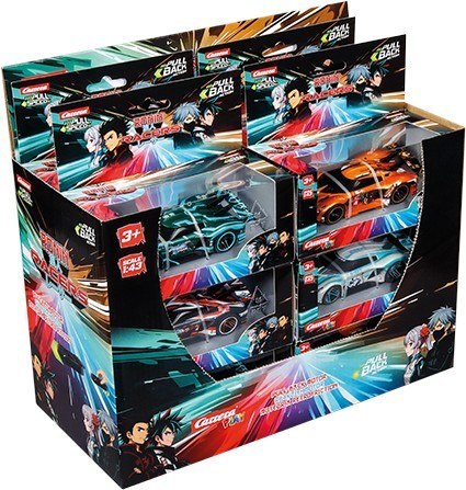 Samochód Pull & Speed Ronin Racers mix pojazdów (Display 12 sztuk)