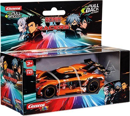 Samochód Pull & Speed Ronin Racers mix pojazdów (Display 12 sztuk)