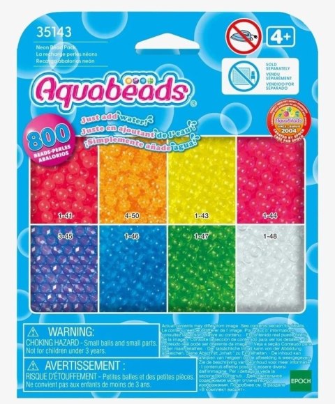Aquabeads Neonowe koraliki