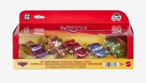 Cars Auta 20-lecie 5-pak