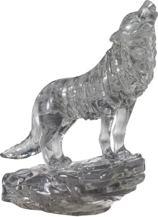 Crystal Puzzle - Wilk (czarny)