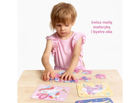 CzuCzu Puzzle Baśniowe Jednorożce 3+ ZA6097